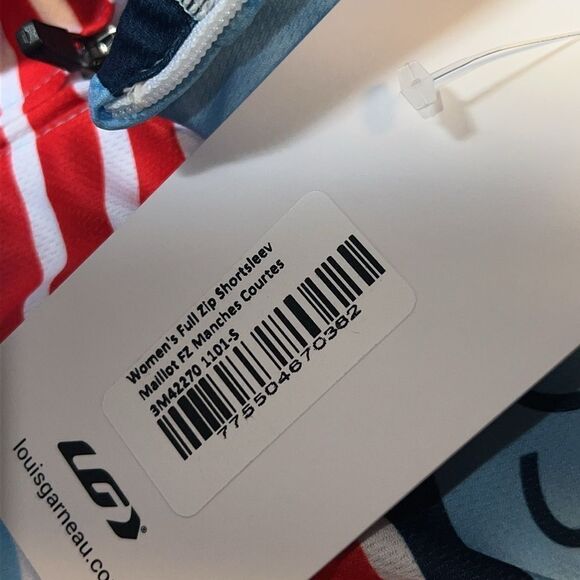 LOUIS GARNEAU 2024 Backroads Full Zip Cycling Jersey-S NWT! - Picture 7 of 10